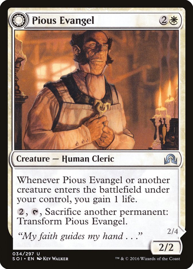 Pious Evangel // Wayward Disciple front