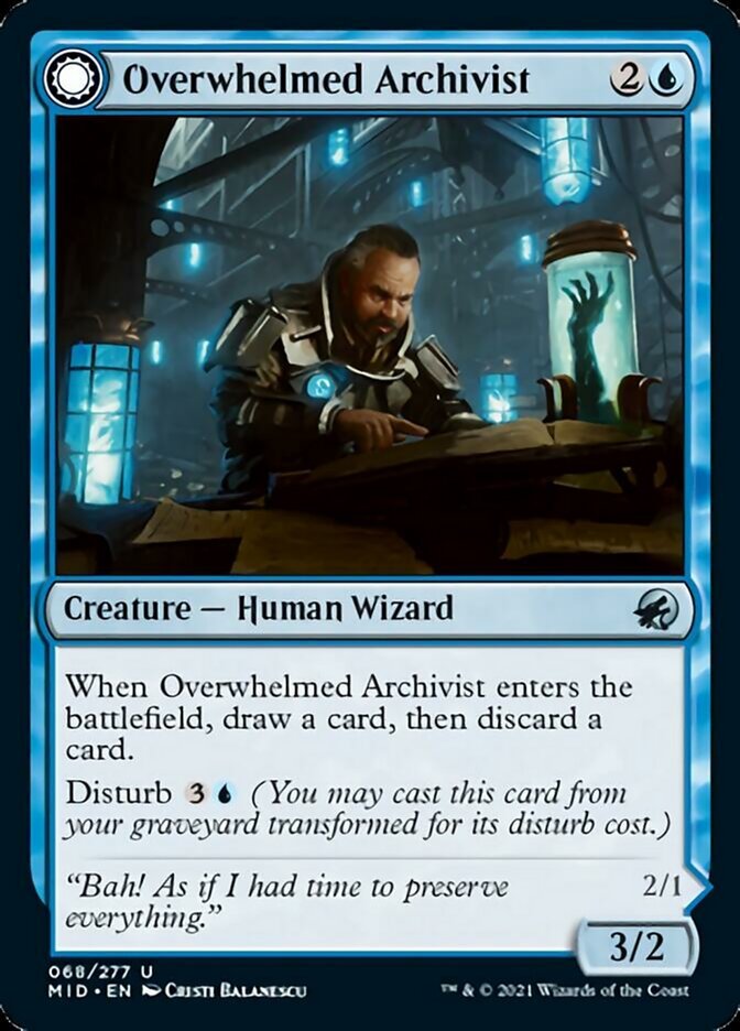 Overwhelmed Archivist // Archive Haunt front