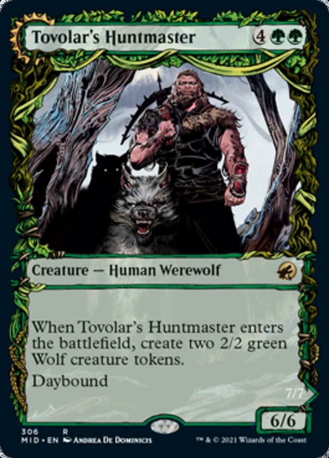 Tovolar's Huntmaster // Tovolar's Packleader (Showcase) front