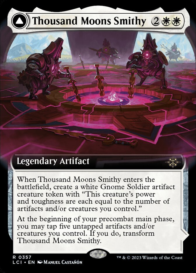 Thousand Moons Smithy // Barracks of the Thousand (Extended Art) front