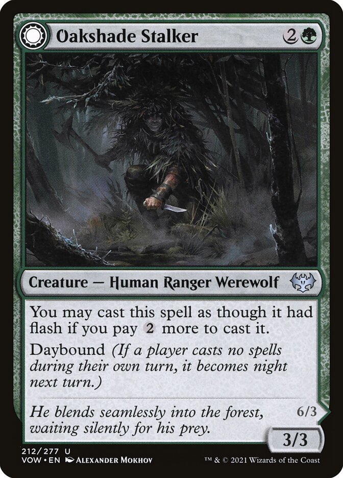 Oakshade Stalker // Moonlit Ambusher front