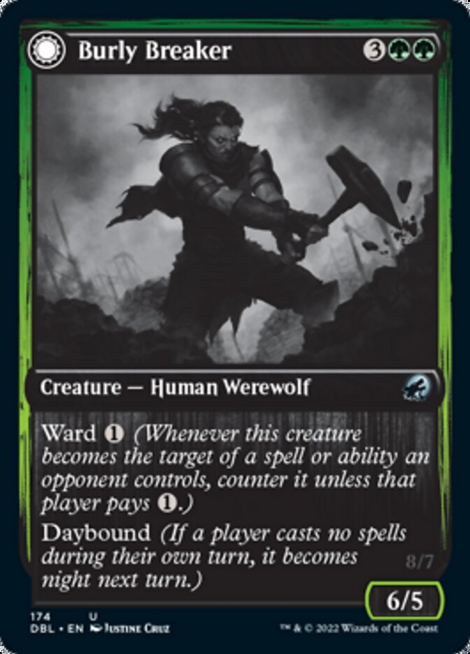 Burly Breaker // Dire-Strain Demolisher front