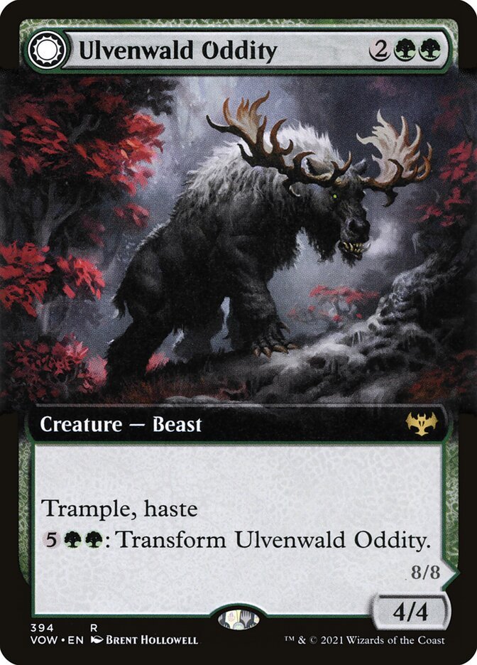 Ulvenwald Oddity // Ulvenwald Behemoth (Extended Art) front