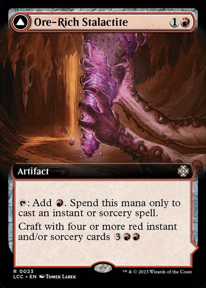 Ore-Rich Stalactite // Cosmium Catalyst (Extended Art) front