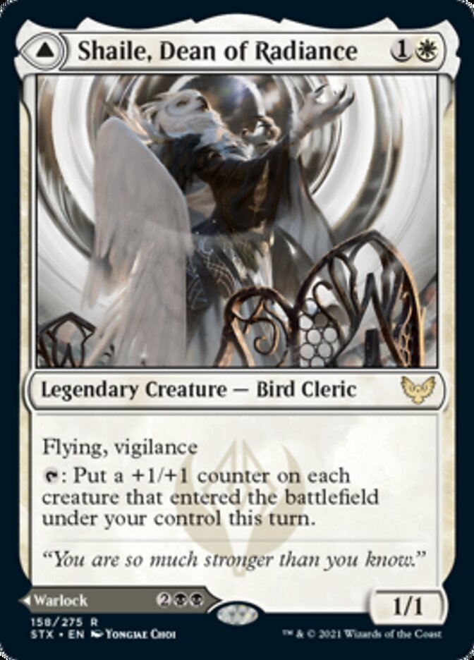 Shaile, Dean of Radiance // Embrose, Dean of Shadow front