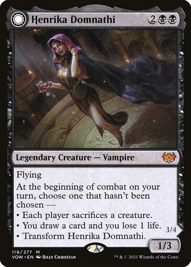 Henrika Domnathi // Henrika, Infernal Seer front