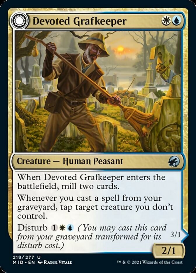 Devoted Grafkeeper // Departed Soulkeeper front