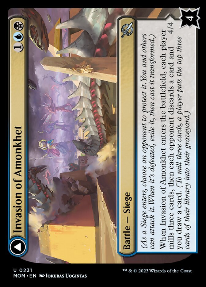 Invasion of Amonkhet // Lazotep Convert front