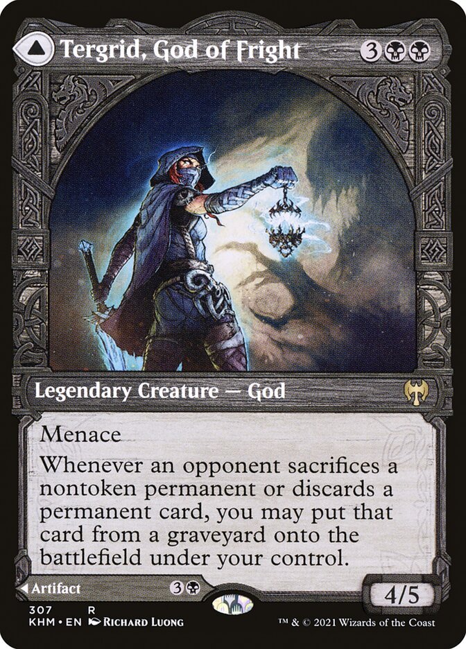 Tergrid, God of Fright // Tergrid's Lantern (Showcase) front