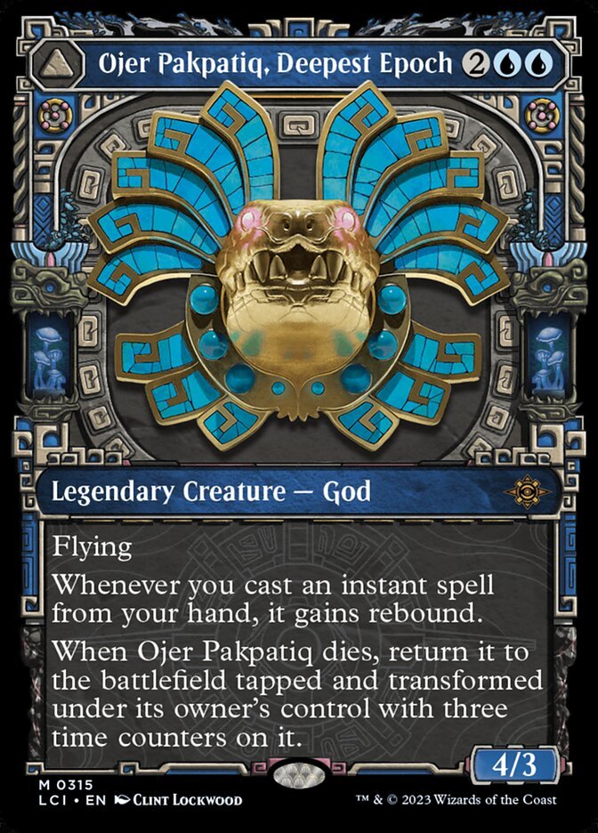 Ojer Pakpatiq, Deepest Epoch // Temple of Cyclical Time (Showcase) front