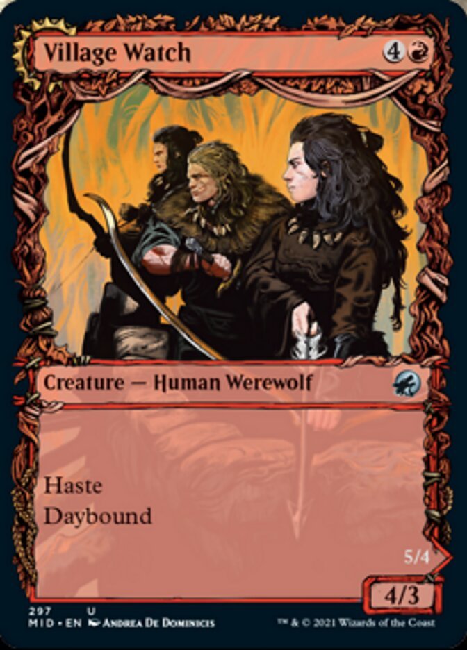 Village Watch // Village Reavers (Showcase) front