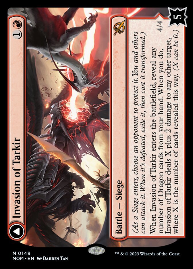 Invasion of Tarkir // Defiant Thundermaw front