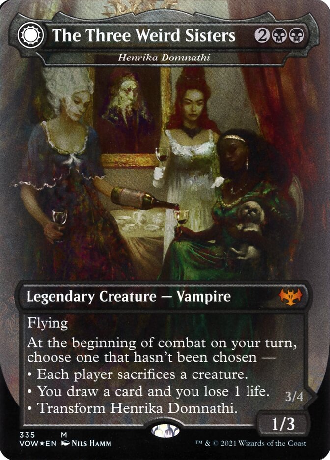 Henrika Domnathi // Henrika, Infernal Seer (Dracula) front