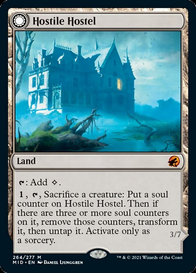 Hostile Hostel // Creeping Inn front