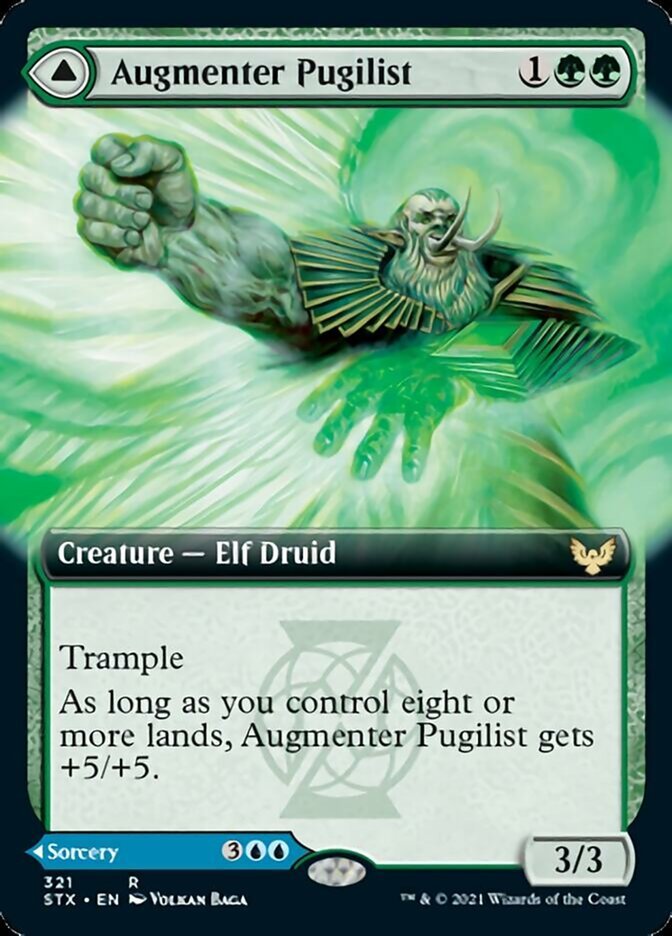 Augmenter Pugilist // Echoing Equation (Extended Art) front