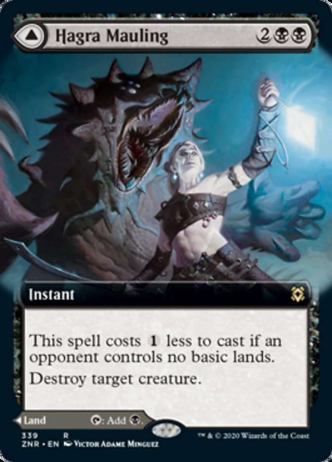 Hagra Mauling // Hagra Broodpit (Extended Art) front