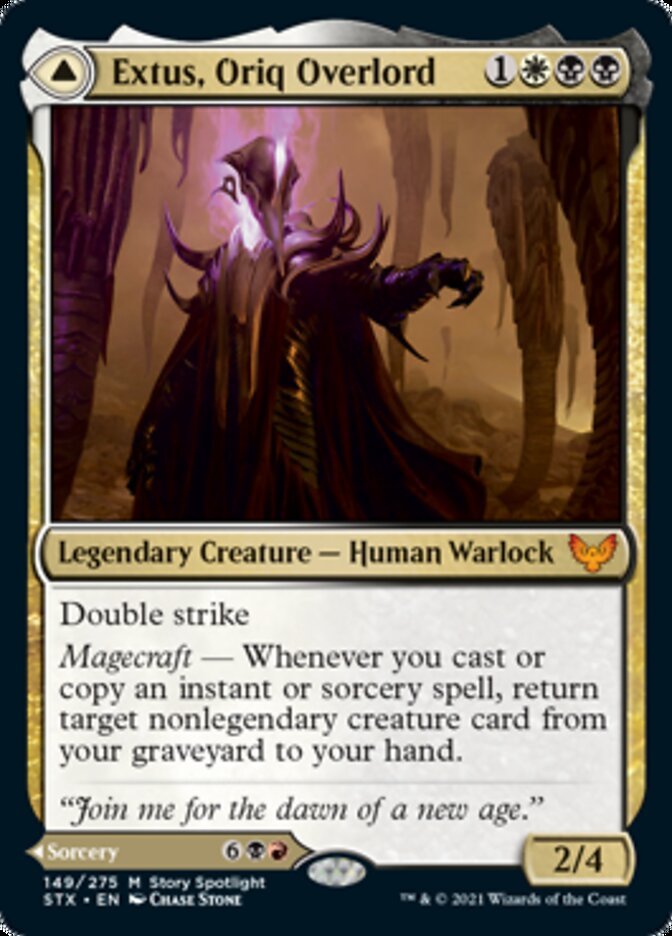 Extus, Oriq Overlord // Awaken the Blood Avatar front