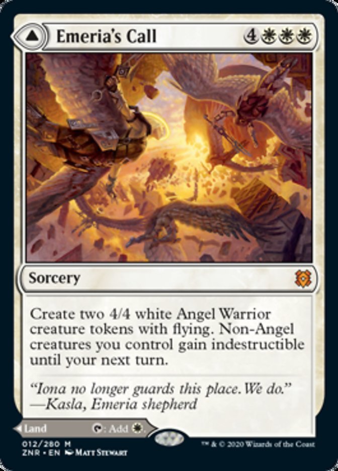 Emeria's Call // Emeria, Shattered Skyclave front