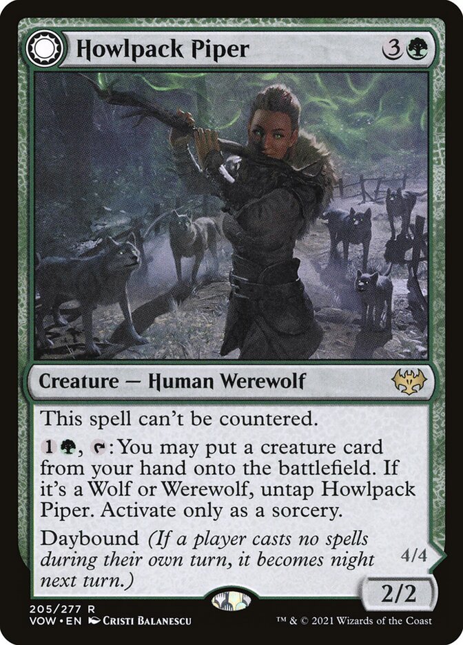 Howlpack Piper // Wildsong Howler front