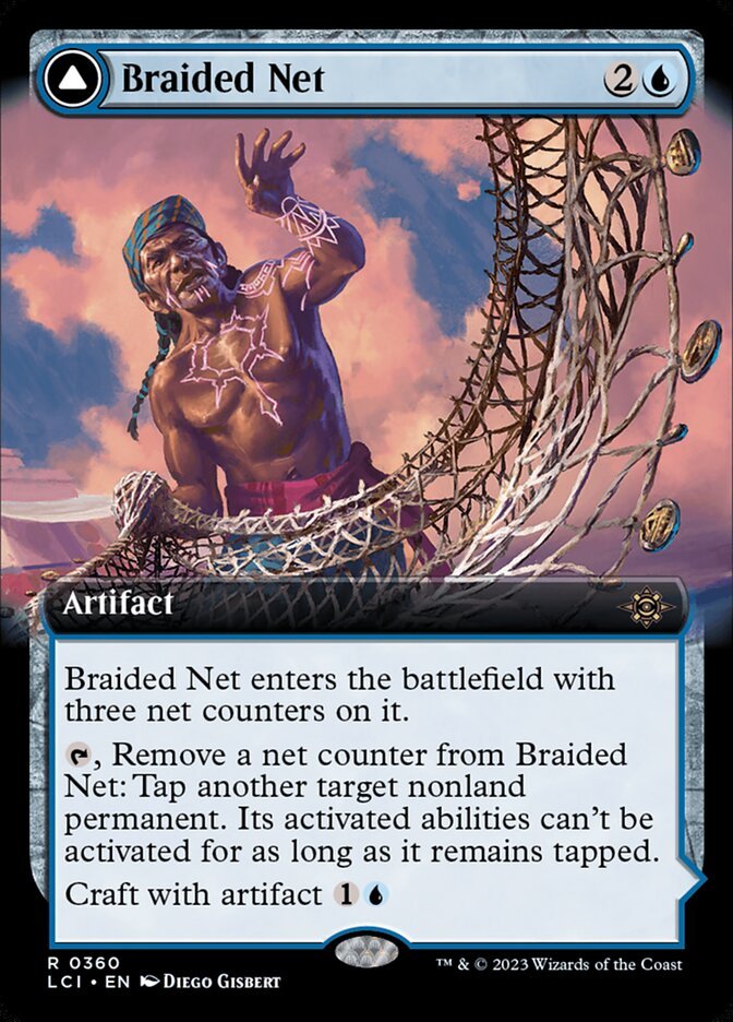 Braided Net // Braided Quipu (Extended Art) front