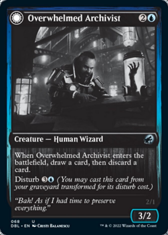 Overwhelmed Archivist // Archive Haunt front