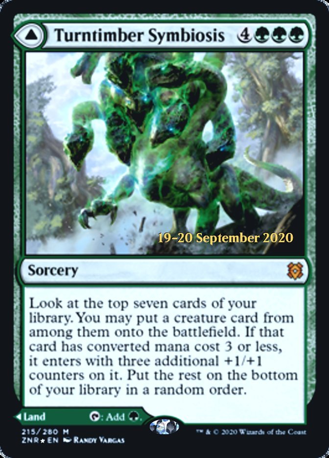 Turntimber Symbiosis // Turntimber, Serpentine Wood (PR Foil) front