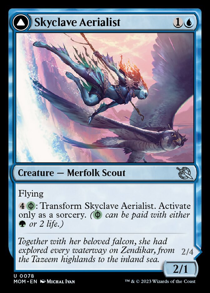 Skyclave Aerialist // Skyclave Invader front