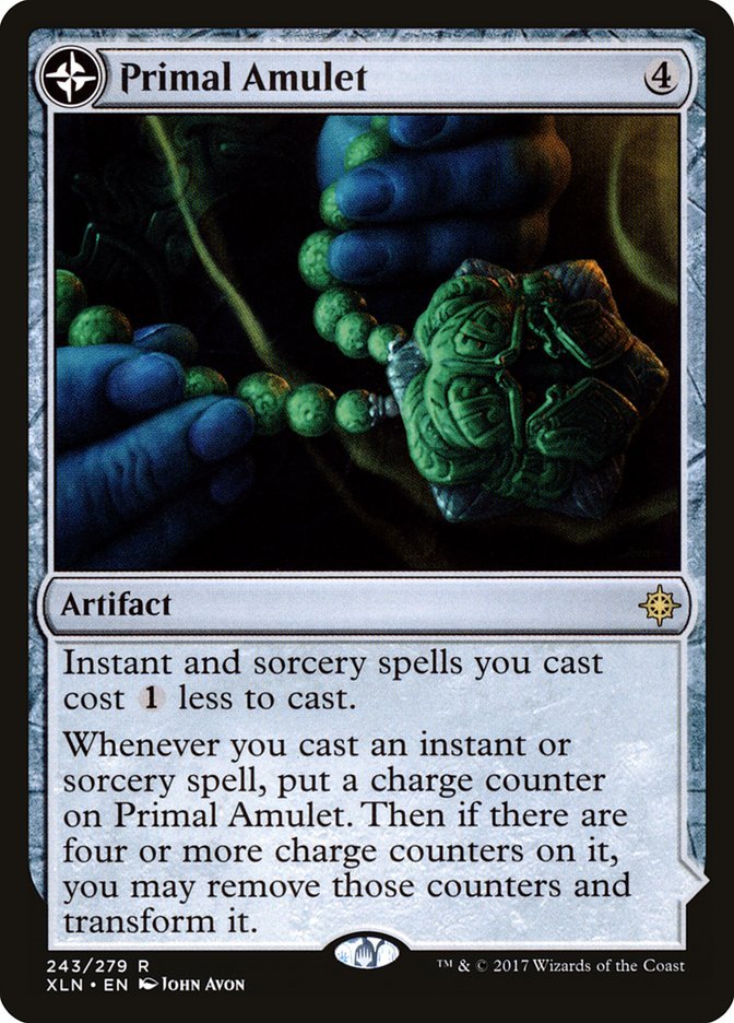 Primal Amulet // Primal Wellspring front