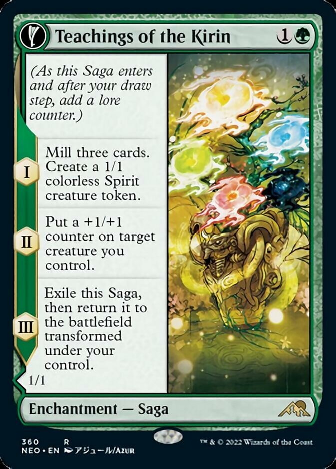 Teachings of the Kirin // Kirin-Touched Orochi (Showcase) front