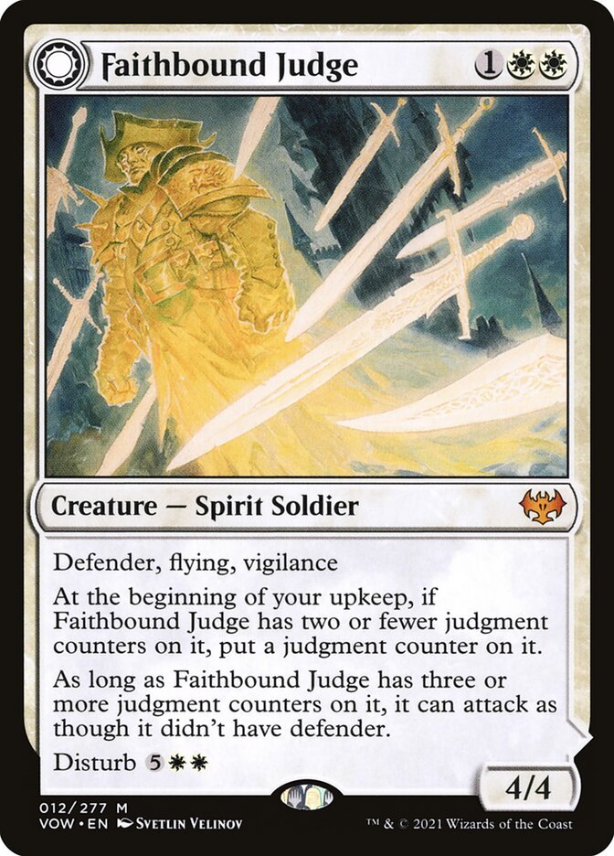 Faithbound Judge // Sinner's Judgment front