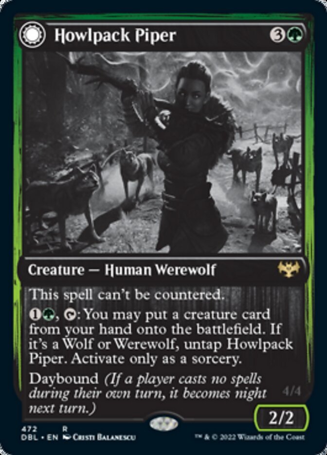 Howlpack Piper // Wildsong Howler front