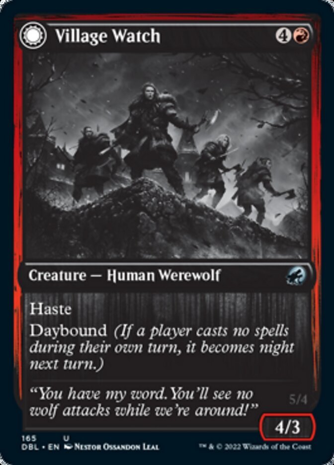 Village Watch // Village Reavers front