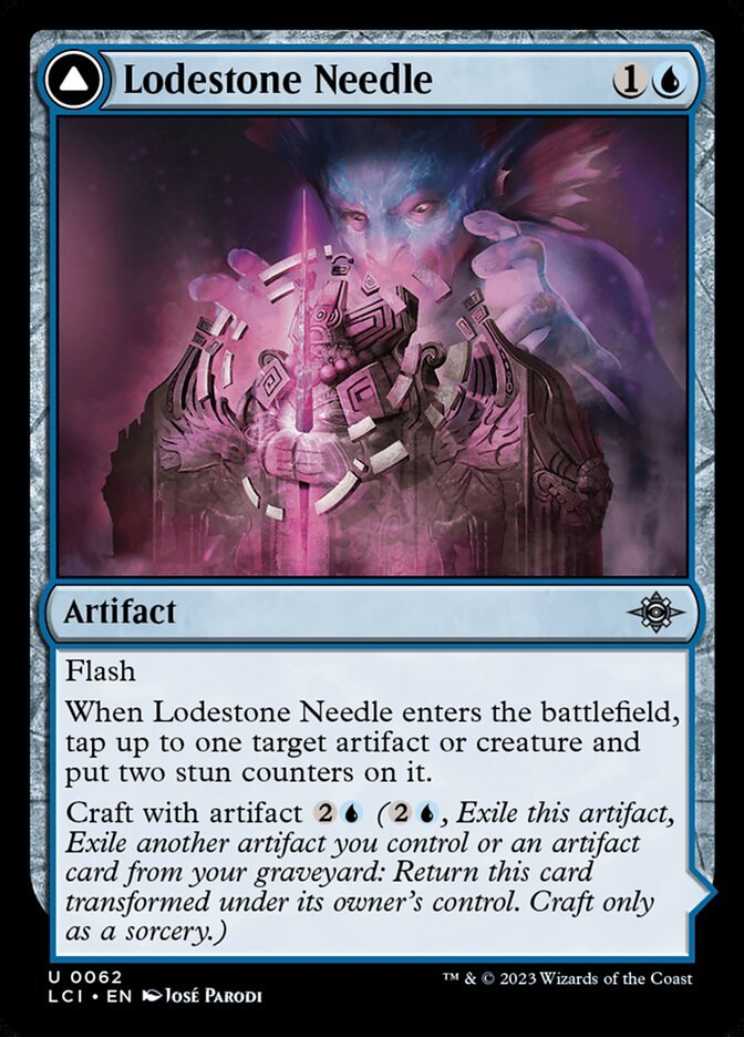 Lodestone Needle // Guidestone Compass front