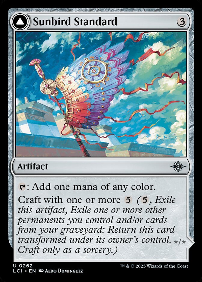 Sunbird Standard // Sunbird Effigy front