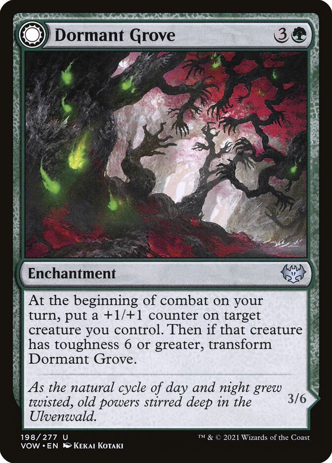 Dormant Grove // Gnarled Grovestrider front