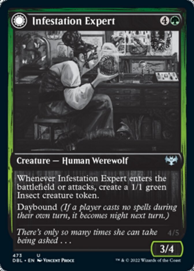 Infestation Expert // Infested Werewolf front