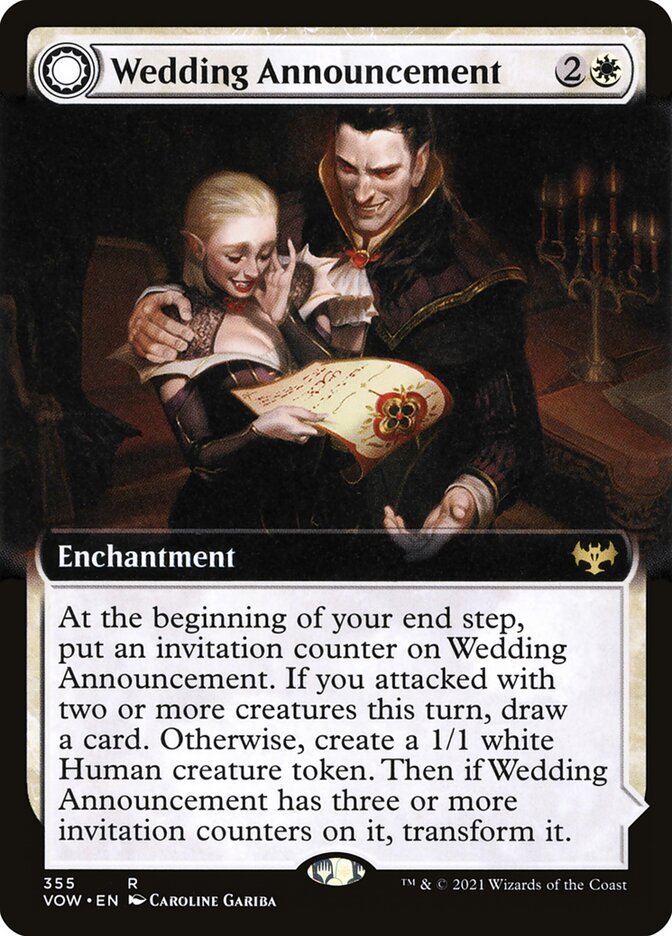 Wedding Announcement // Wedding Festivity (Extended Art) front