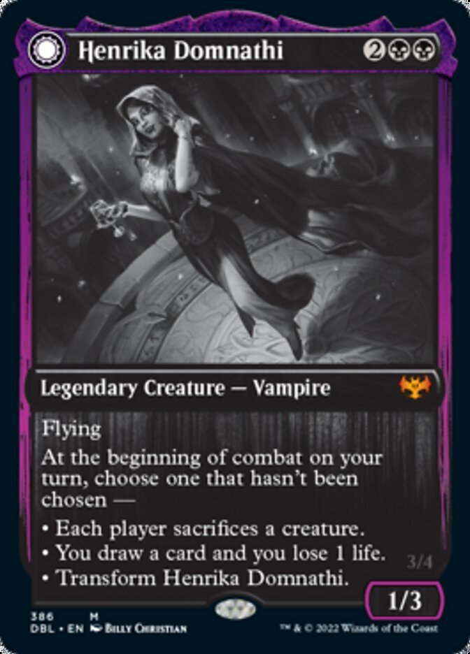 Henrika Domnathi // Henrika, Infernal Seer front