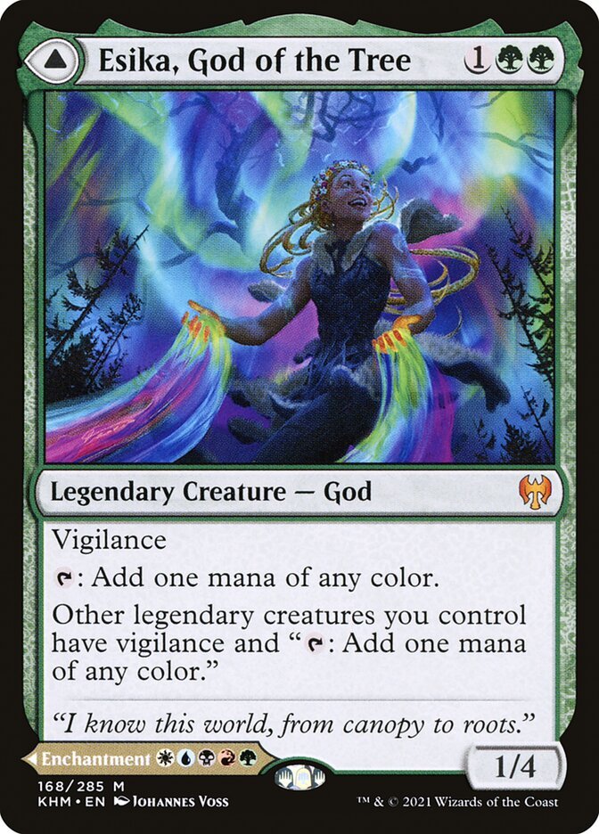Esika, God of the Tree // The Prismatic Bridge front